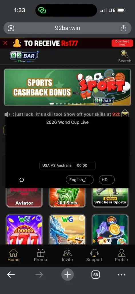 92bar Banner 9